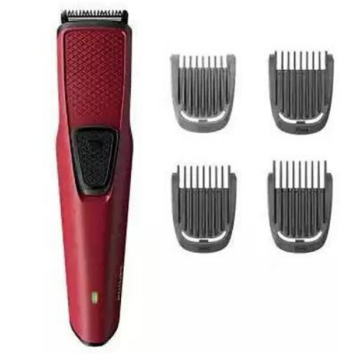 philips-rechargeable-beard-trimmer-maroon-bt1235-gbalaji